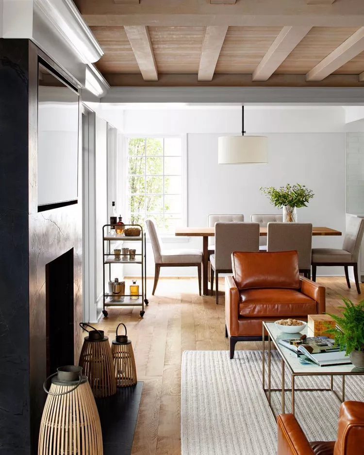 Light Wooden Ceiling