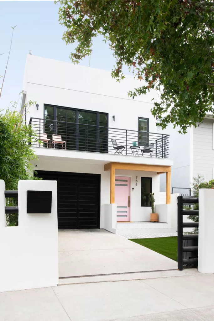 Contrasting Front Door