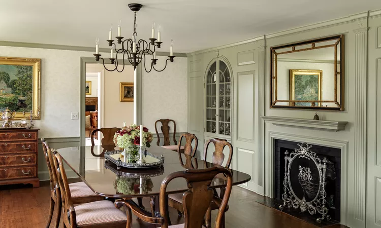 Colonial-Revival Formal Dining Room