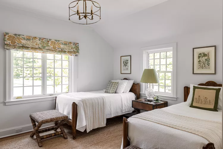 Renovated Colonial-Revival Bedroom