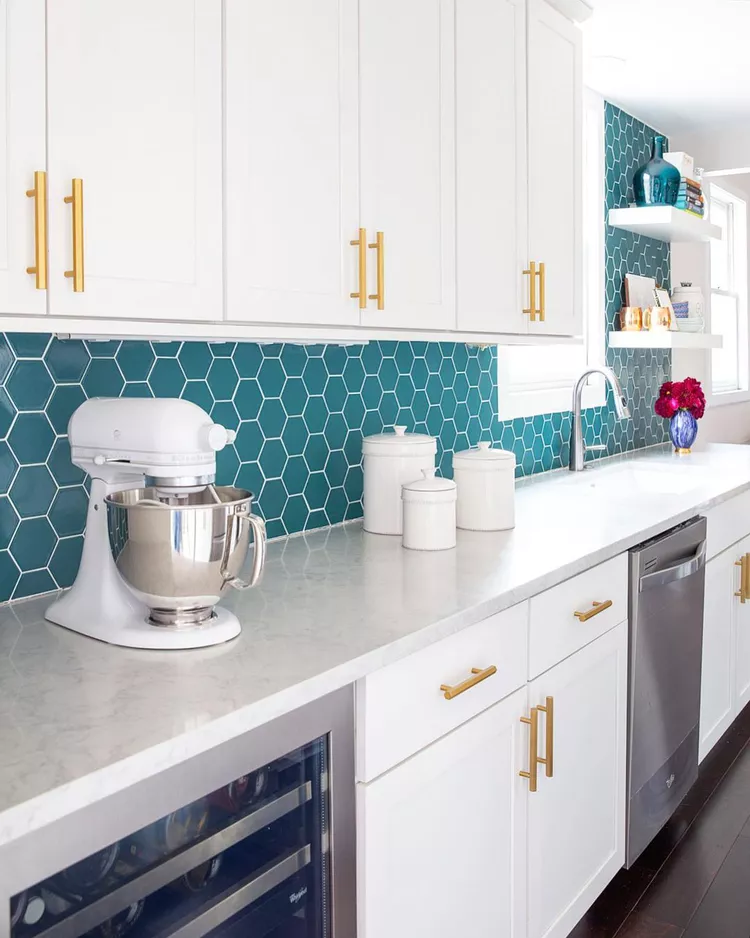 Bold Backsplash