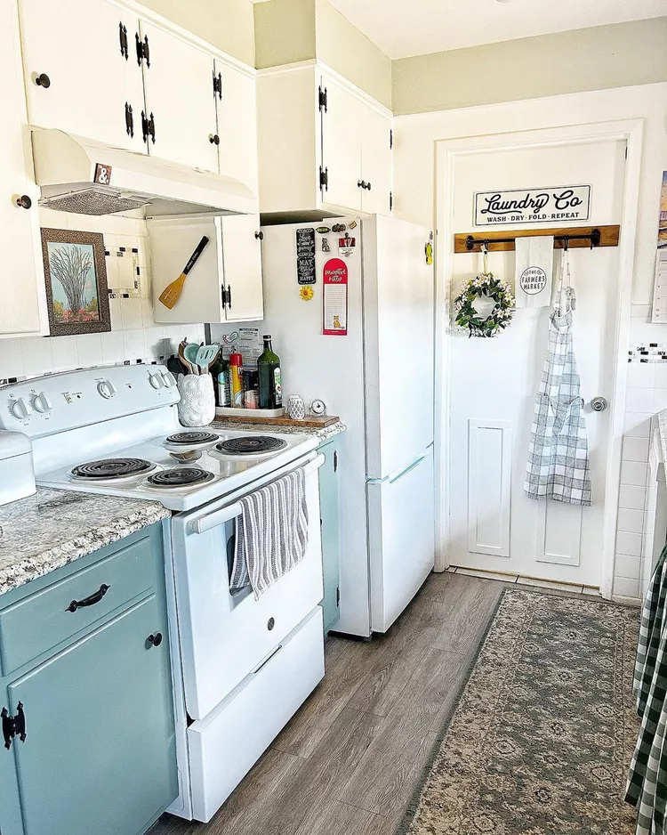 Small Charming Galley Kitchen