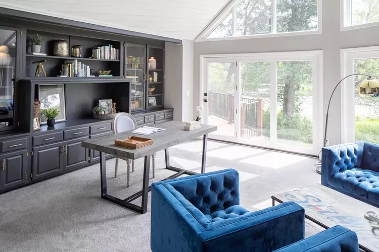 Position Bookshelves Near Your Desk