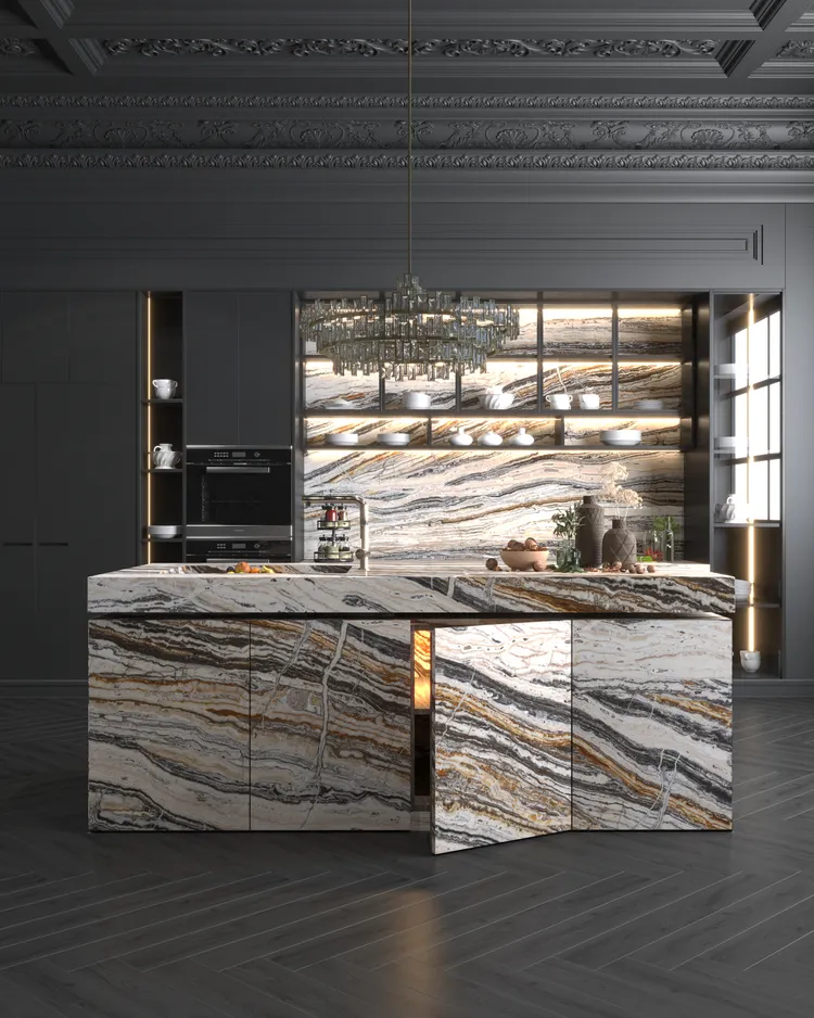 Marble Cabinet Fronts