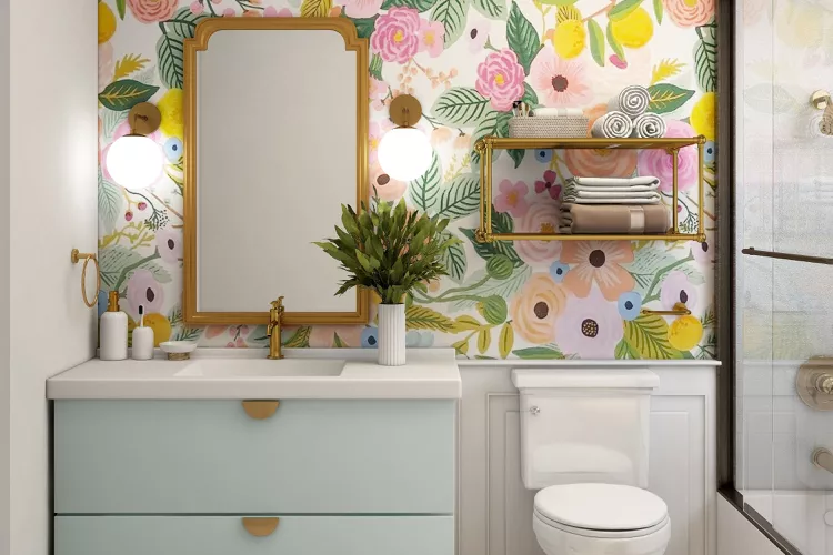 Bold Colors and Busy Wallpapers