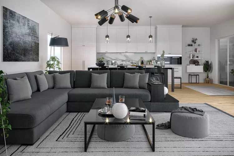 All Gray Interiors