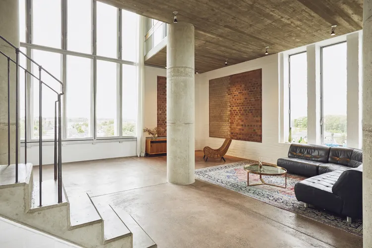 Industrial Style Living Rooms