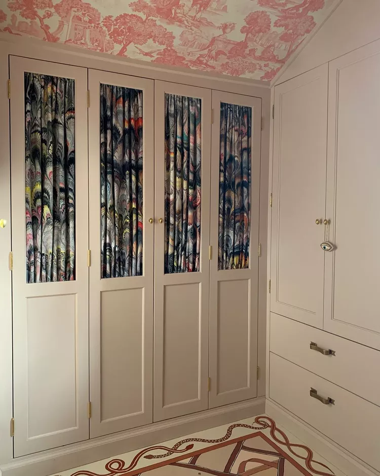 Slanted Patterned Ceiling