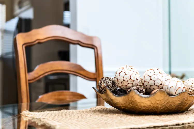 Bowls with Decorative Balls
