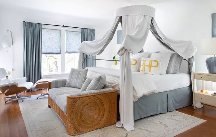 Slipcovered Crown Canopy