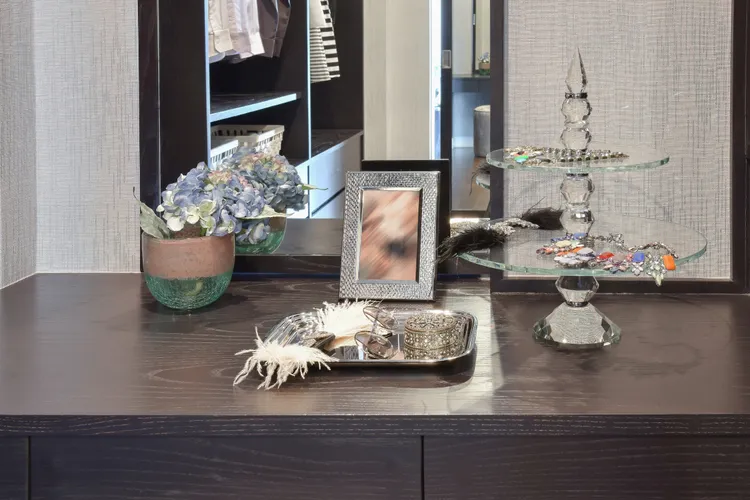 Silver Trays and Accents