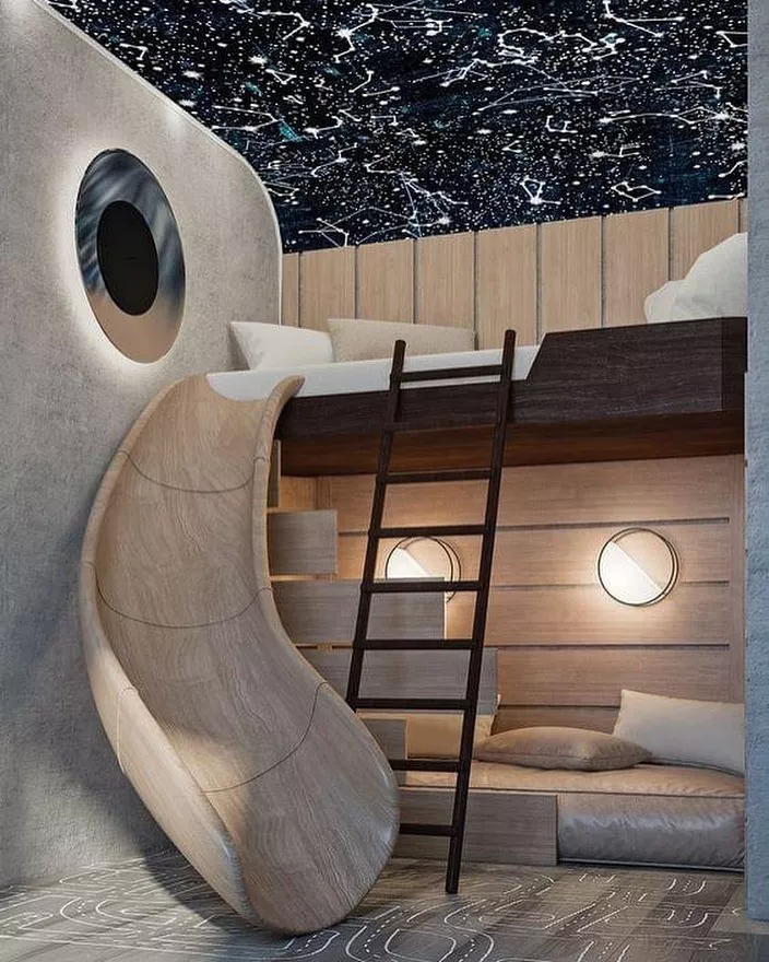 A Far-Out Loft Bed Design
