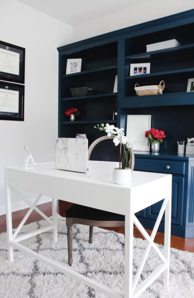 Try a Solid White Rug