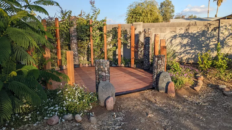 Build a Platform Deck and Garden